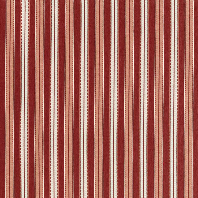 Morris & Co Hammersmith Woven Stripe Red House Fabric