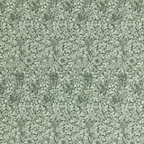 Morris & Co Bird & Anemone Weave Teal Fabric