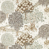 Morris & Co The Brook WW Sage/Linen Fabric