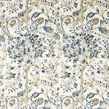 Morris & Co Melsetter WW Indigo/Sage Fabric