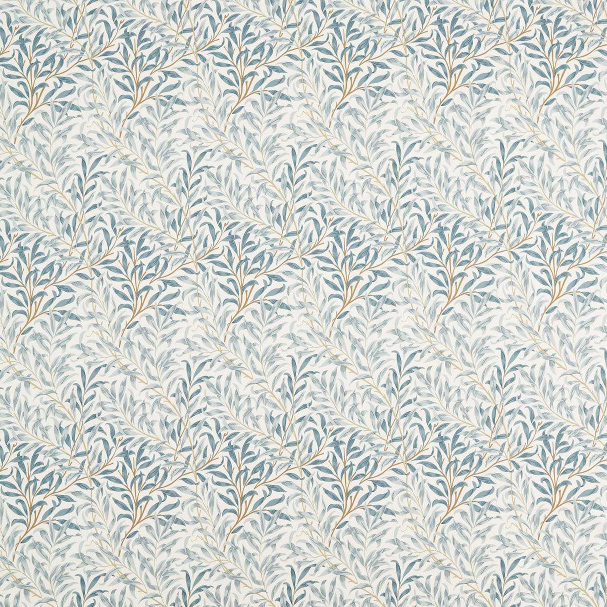 Morris & Co Willow Boughs WW Mineral Blue Fabric