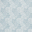 Morris & Co Pure Marigold Sheer WW Soft Blue Fabric