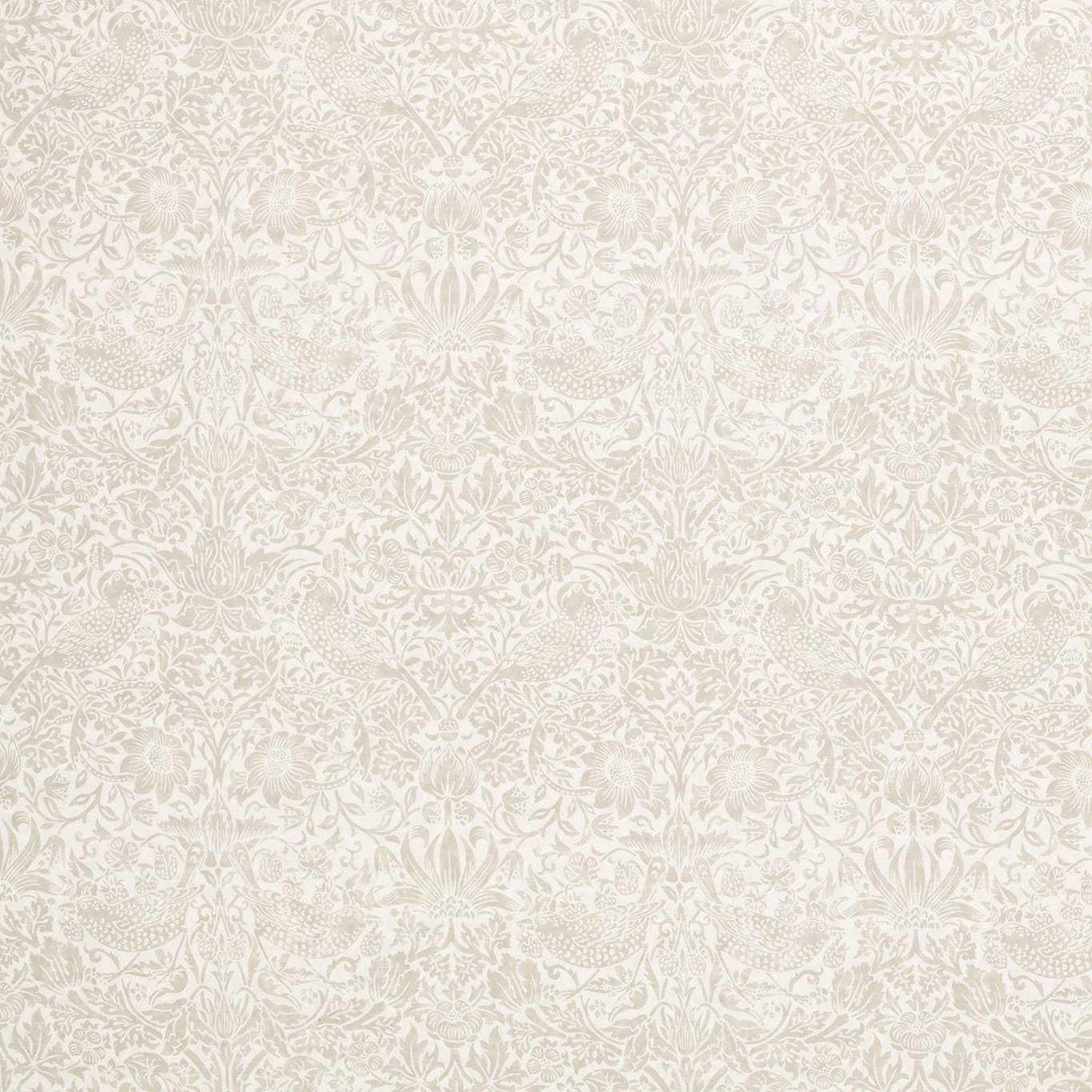 Morris & Co Pure Strawberry Thief Sheer WW Linen Fabric