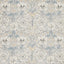 Morris & Co Pure Honeysuckle & Tulip Sheer WW Soft Blue/Linen Fabric