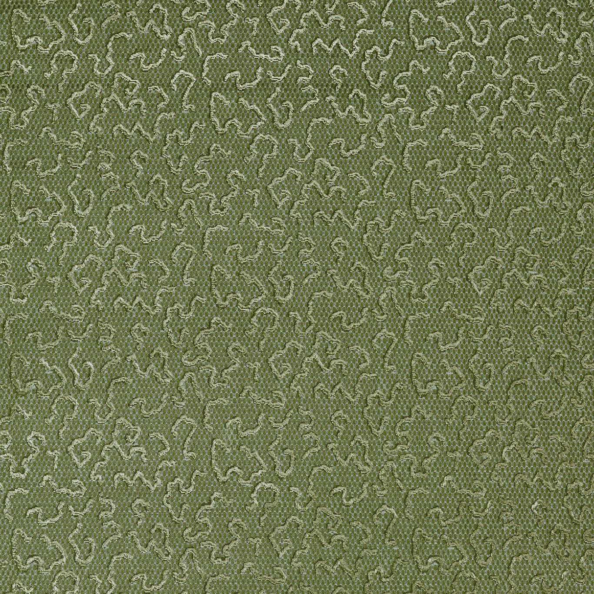 Zoffany Domino Velvet Deep Fern Fabric