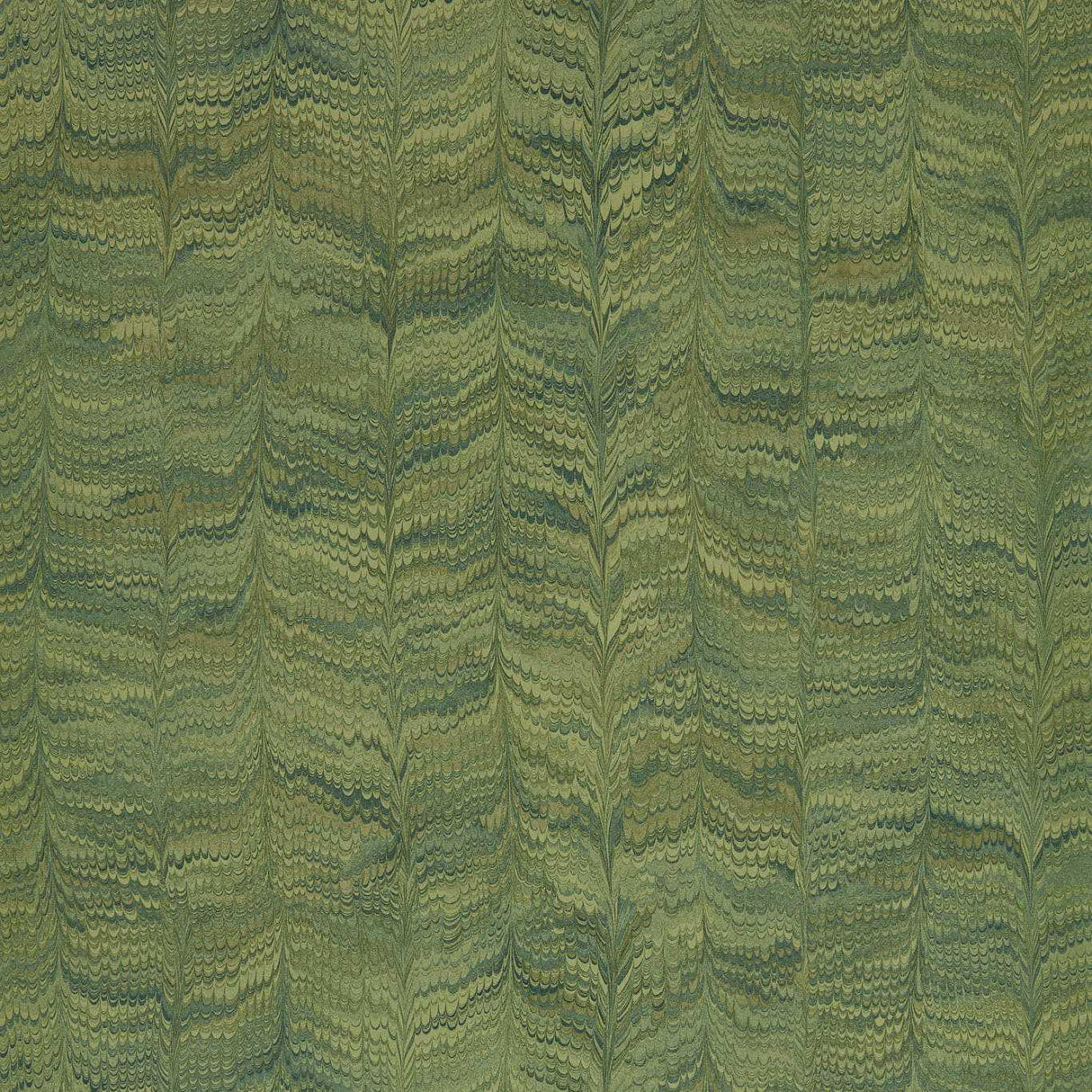 Zoffany Jaipur Plain Deep Moss Wallpaper