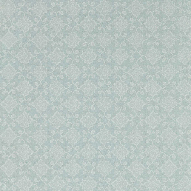 Zoffany Floral Tracery Wedgewood Blue Wallpaper