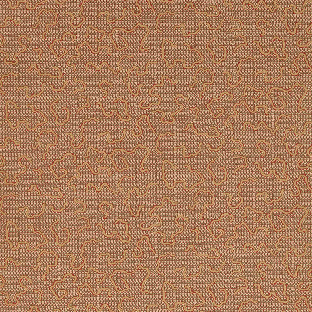 Zoffany Domino Paper Russet Wallpaper