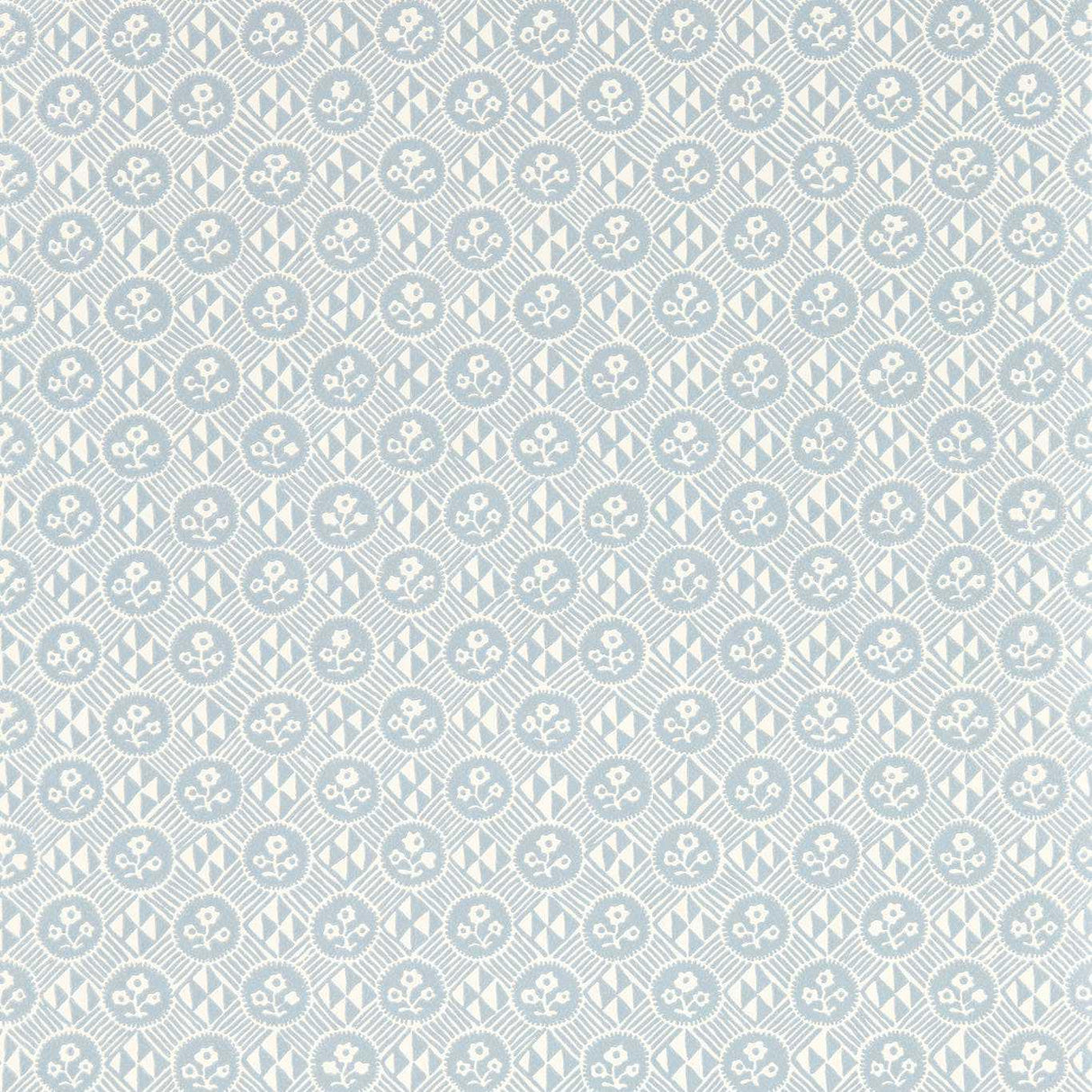 Zoffany Diamonds & Flowers Shetland Wallpaper