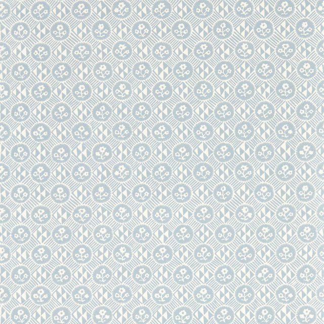 Zoffany Diamonds & Flowers Shetland Wallpaper