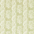 Zoffany Dabu Stripe Pale Olive Wallpaper