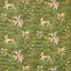 Zoffany Jaipur Deep Moss Fabric