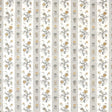 Zoffany Papaver Stripe Platinum/Sage Fabric
