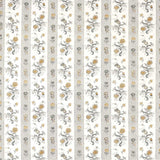 Zoffany Papaver Stripe Platinum/Sage Fabric