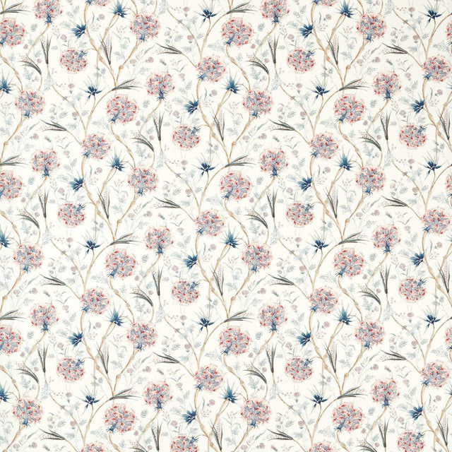 Zoffany Wallichi Faded Madder/Indigo Fabric