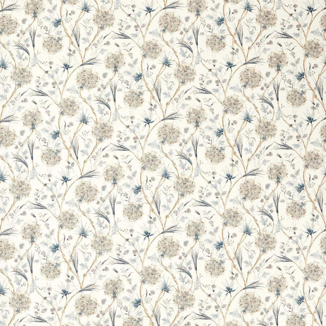 Zoffany Wallichi Quartz Grey Fabric
