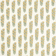 Zoffany Sanganeri Block Print Primrose/Evergreen Fabric