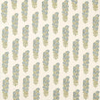 Zoffany Sanganeri Block Print Tempest/Olive Fabric