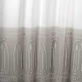 Zoffany Zardozi Ombre Quartz Grey Fabric