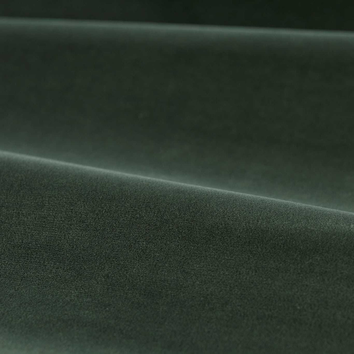 Zoffany Cotton Velvet Performance Green Slate Fabric