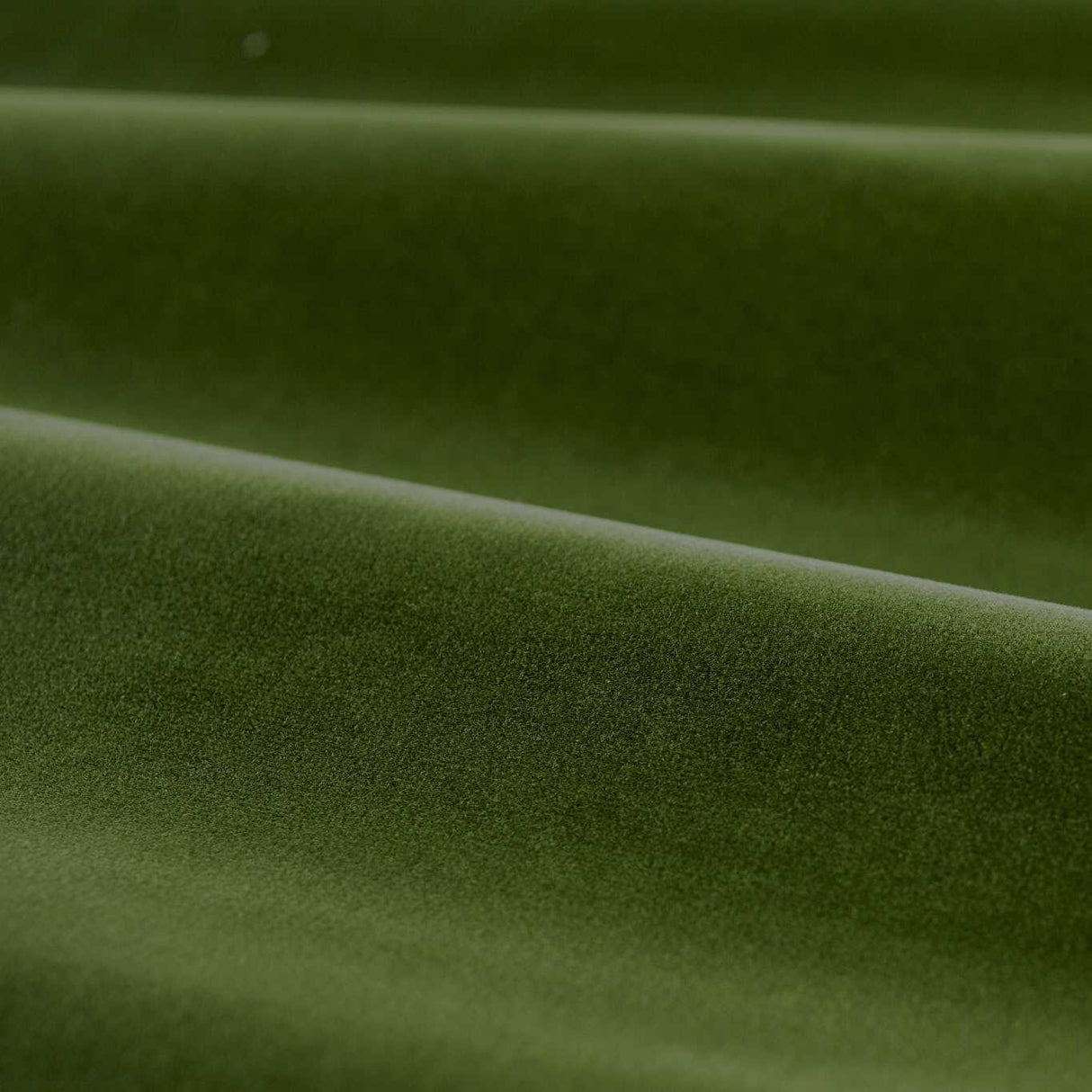 Zoffany Cotton Velvet Performance Evergreen Fabric