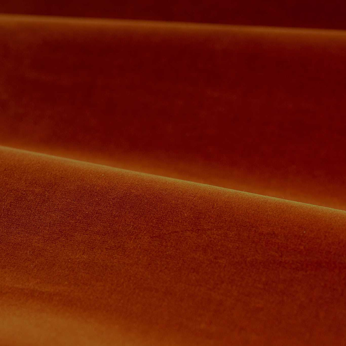 Zoffany Cotton Velvet Performance Terracotta Fabric