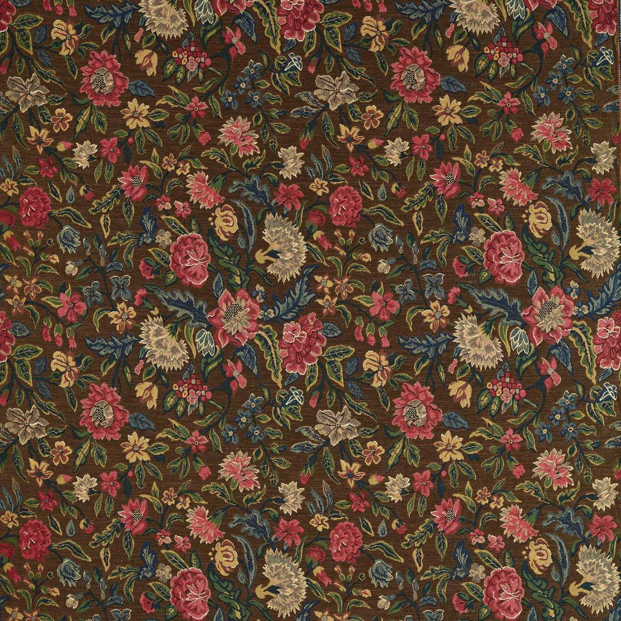 Zoffany Blostma Tapestry Tabac Fabric