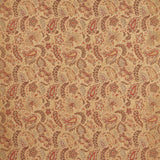 Zoffany Caserta Paisley Antique Gold Fabric