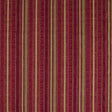 Zoffany Andean Stripe Cochineal/Sage Fabric