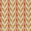Zoffany Embroidered Ikat Stripe Amber Fabric