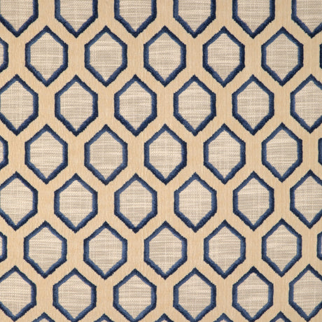 Kravet WATERLINES INDIGO Upholstery Fabric