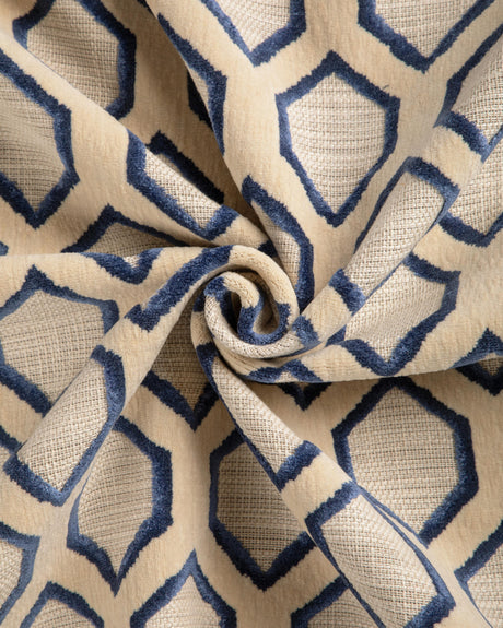 Kravet WATERLINES INDIGO Upholstery Fabric