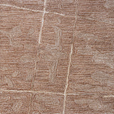 Bashian Larchmont Hand Tufted Wool And Viscose Cinnamon 2.5' x 8' Area Rug