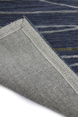 Bashian Greenwich Hand Tufted Wool And Viscose Azure 3.75' x 5.75' Area Rug