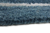 Bashian Greenwich Hand Tufted Wool And Viscose Azure 3.75' x 5.75' Area Rug