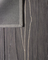 Bashian Greenwich Hand Tufted Wool And Viscose Grey 1.5' x 1.5' Area Rug