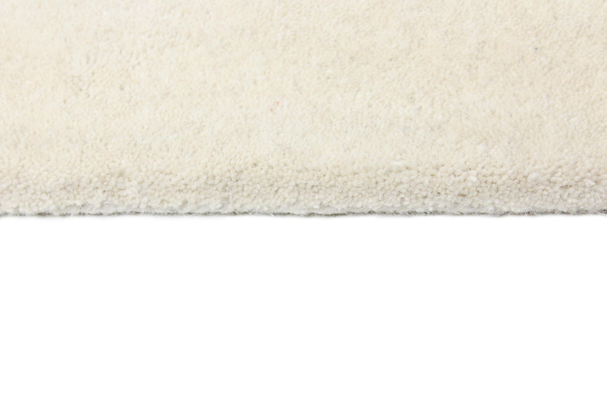 Bashian Greenwich Hand Tufted Wool And Viscose Ivory 8' x 8' Area Rug