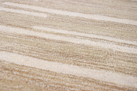 Bashian Greenwich Hand Tufted Wool And Viscose Iv/Beige 5.5' x 8.5' Area Rug