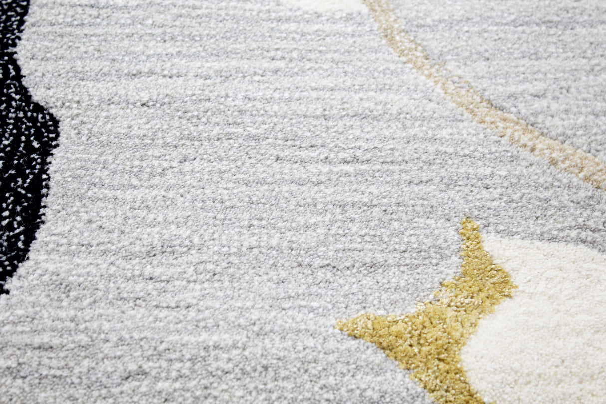 Bashian Greenwich Hand Tufted Wool And Viscose Iv/Grey 7.75' x 9.75' Area Rug