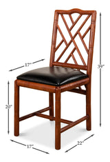 Sarreid Brighton Bamboo Side Chair