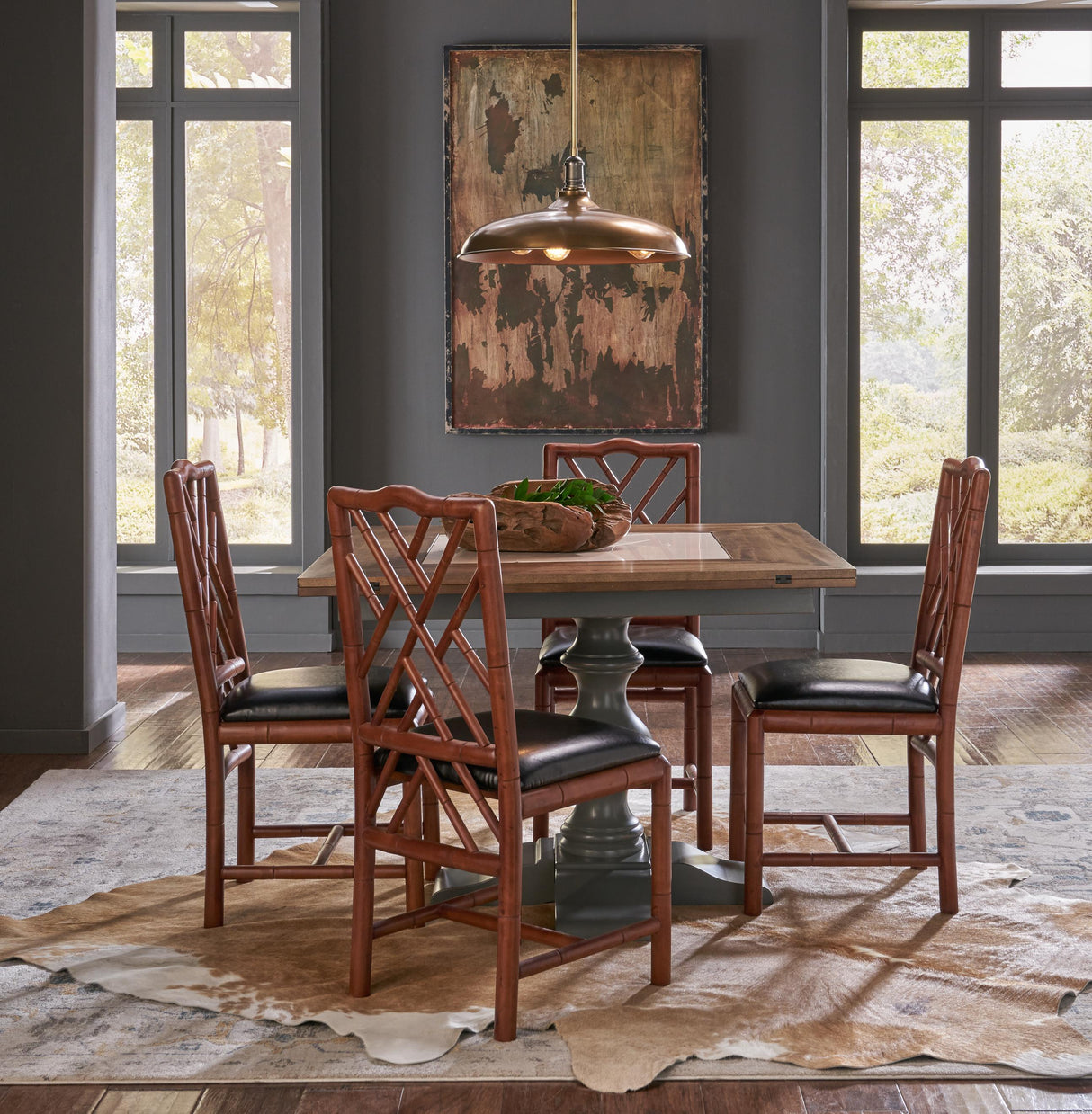 Sarreid Brighton Bamboo Side Chair