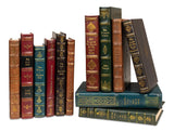 Sarreid Rebound Leather Books  Assorted  Set/12