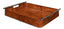 Sarreid Safari Leather Tray