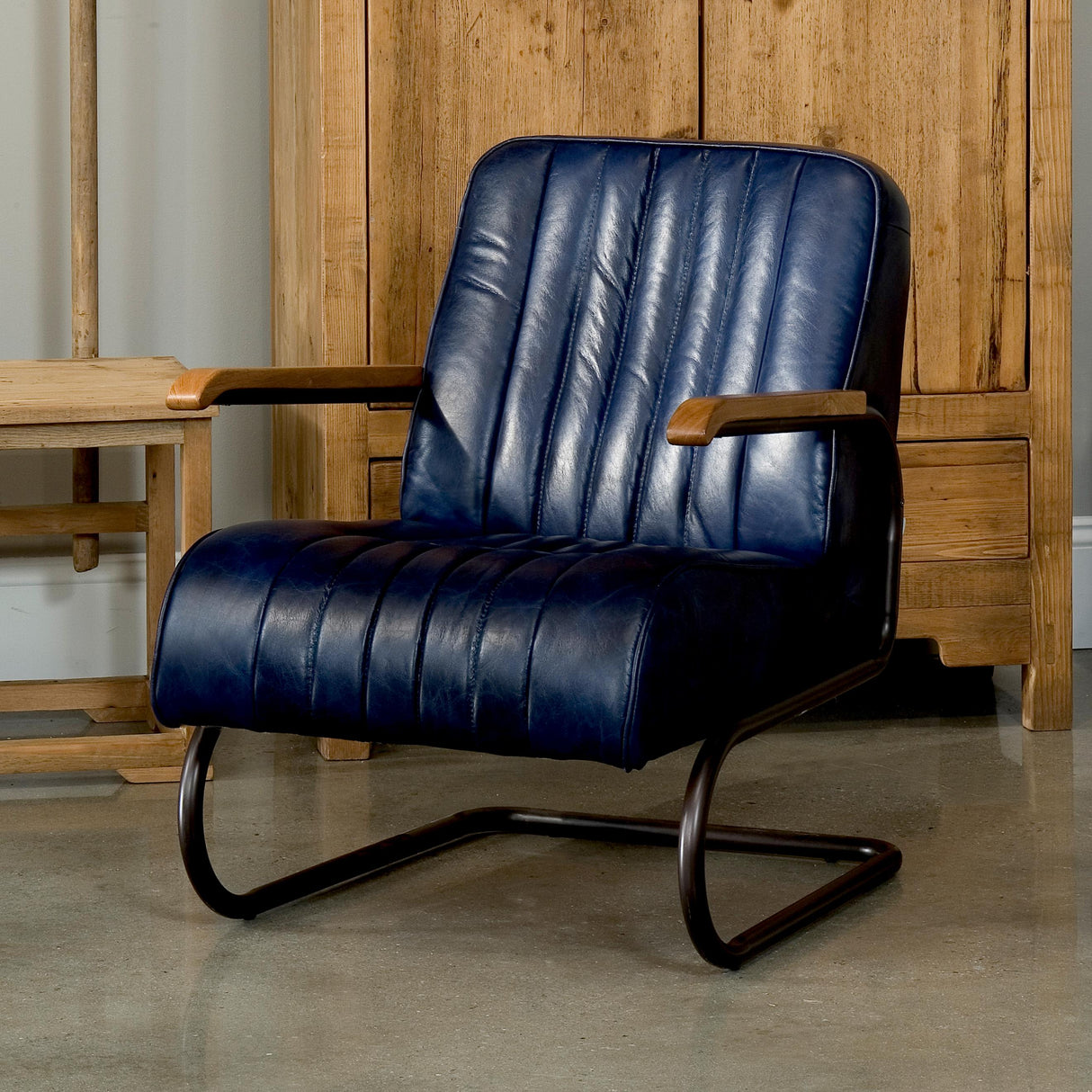 Sarreid Bel-Air Arm Chair  Blue