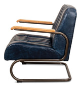 Sarreid Bel-Air Arm Chair  Blue
