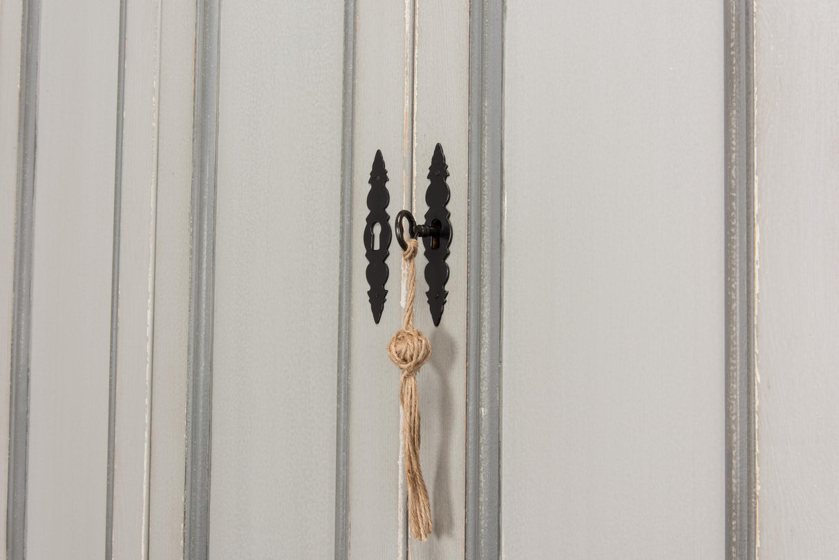 Sarreid Painted Directoire Style Cupboard