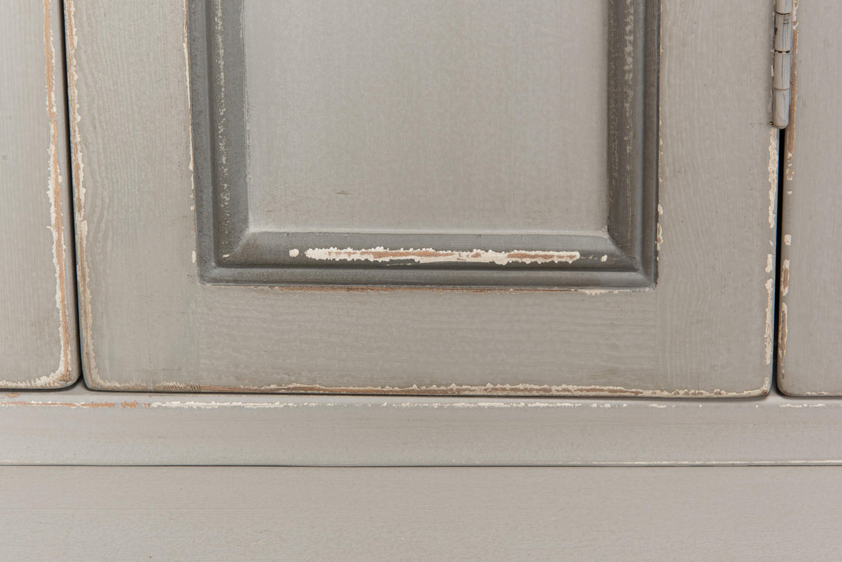 Sarreid Painted Directoire Style Cupboard