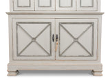 Sarreid Painted Directoire Style Cupboard