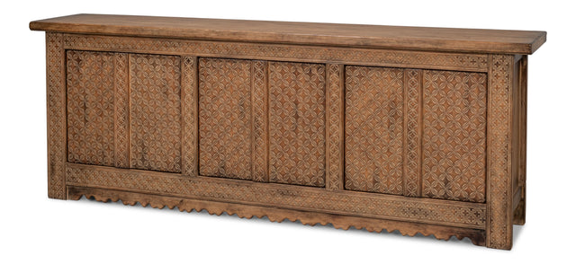 Sarreid Nader Persian Burnt Brown Sideboard