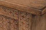 Sarreid Nader Persian Burnt Brown Sideboard